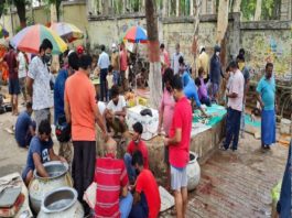 भागलपुर : मंडी और मछली बाजारों में उमड़ रही भीड़.. बढ़ रहा संक्रमण का खतरा